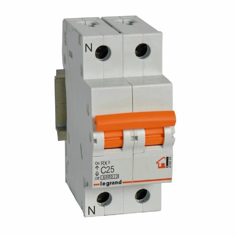 LEGRAND - Magnetotérmico RX³ - 1P+N - 230V~ - 25A - curva C
