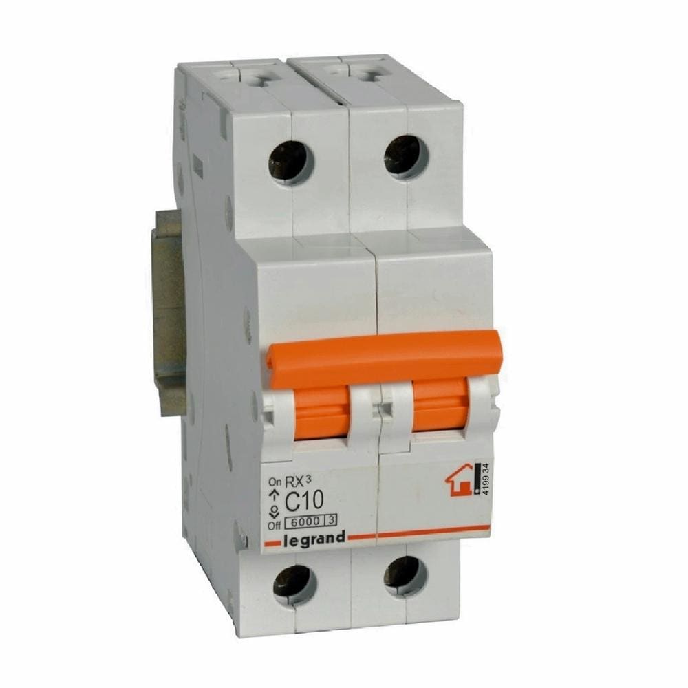 LEGRAND - Magnetotérmico RX³ - 2P - 230/400V~ - 10A - curva C