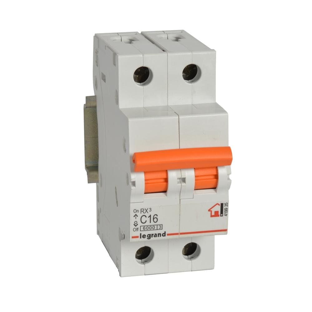 LEGRAND - Magnetotérmico RX³ - 2P - 230/400V~ - 16A - curva C