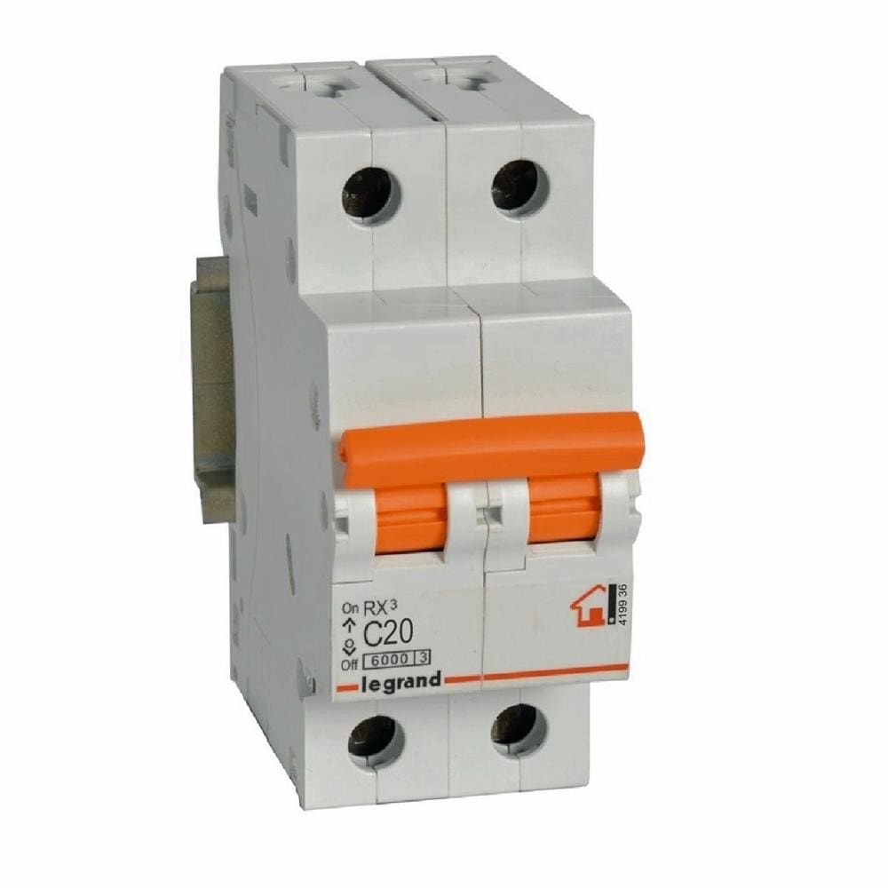 LEGRAND - Magnetotérmico RX³ - 2P - 230/400V~ - 20A - curva C