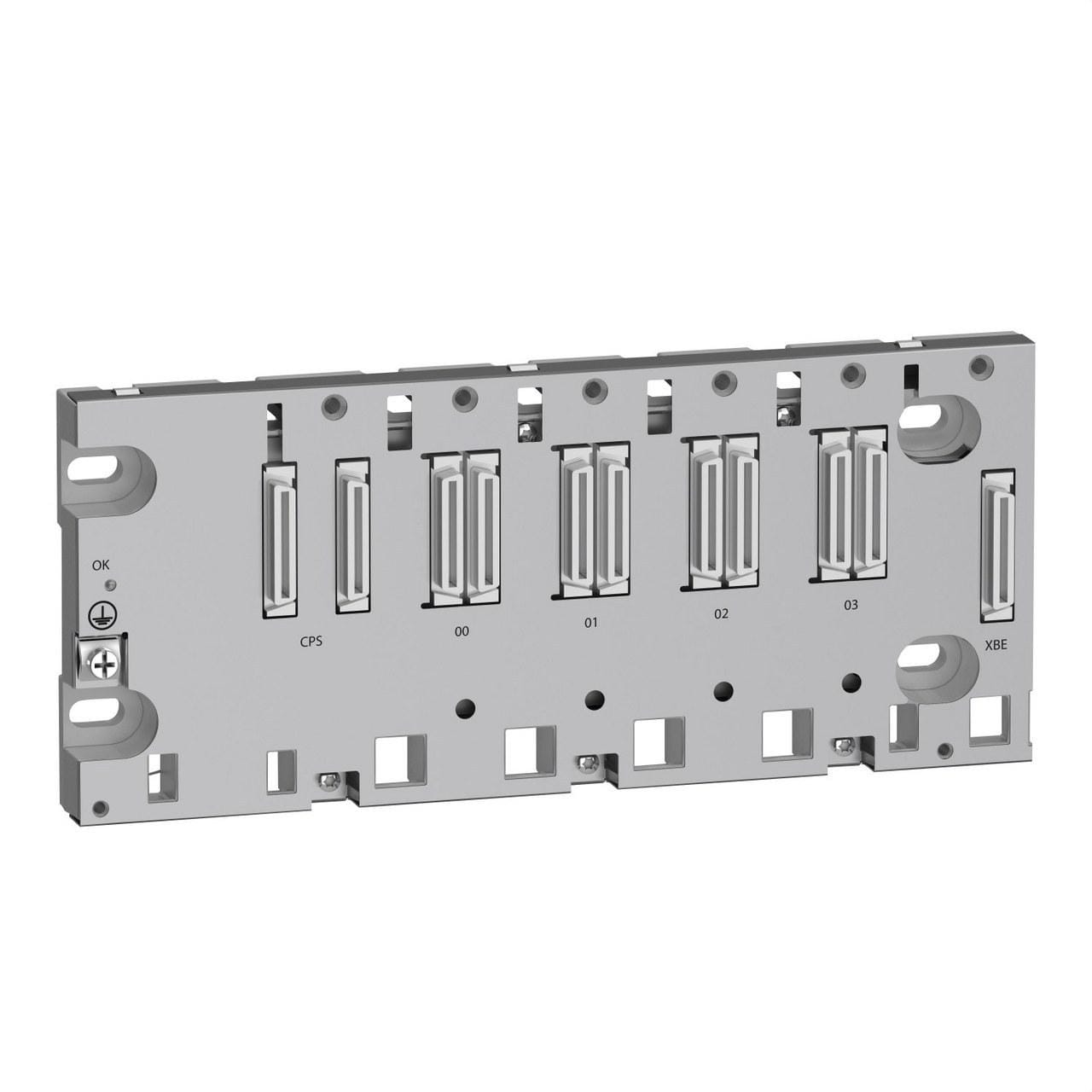 Schneider Electric - Placa base con 4 ranuras ETHERNET + X-bus