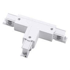 LEDS-C4 - Conector T izquierdo TRIMLESS para carril blanco