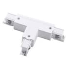 LEDS-C4 - Conector T izquierdo TRIMLESS para carril blanco