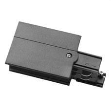LEDS-C4 - Acometida conector izquierdo negro con marco