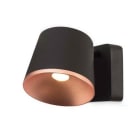 LEDS-C4 - Aplique DRONE led CREE 7W difusor cobre marrón oscuro