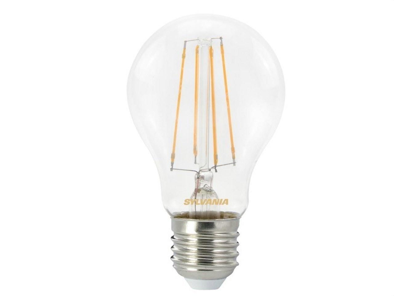 SYLVANIA - Lámpara TOLEDO A60 clara 7W 806lm 840 E27