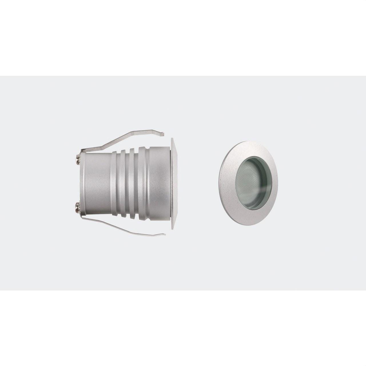 ILUTREK - Baliza empotrable en pared Broni led IP54 blanco