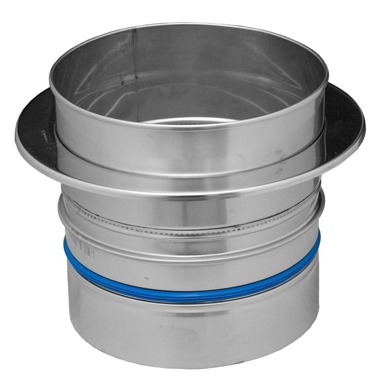DINAK - Adaptador caldera condensación DWJ 316L/304 diámetro 150
