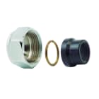 ARCO - Conjunto calefacción tuerca + bicono + aro 1/2"x15mm cromo