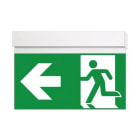 DAISALUX - Luminaria banderola pared Ikus-TP doble RTD1629 blanco