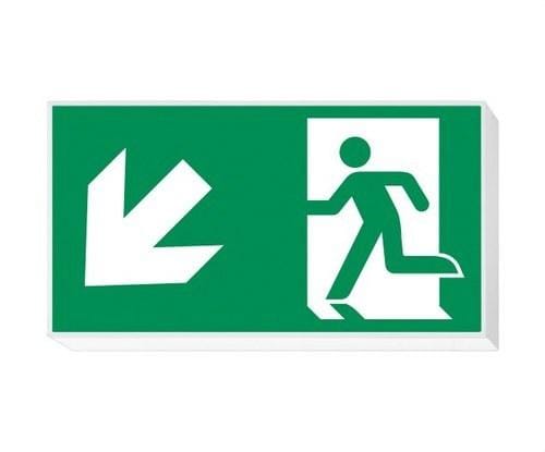 DAISALUX - Luminaria de emergencia superficie Lisu-N RTD1333 blanco