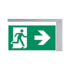 DAISALUX - Luminaria VIR-BDP pared derecha flecha derecha negro