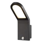 DOPO - Aplique CASTELLO sensor IP54 LED 10W 711lm antracita