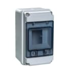 IDE - Cofret distribución IP65 1x4 módulos PT ABS superficie 177x102x105mm
