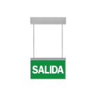 DAISALUX - Luminaria banderola pared Ikus-SP doble RT1600 gris