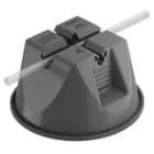 OBO BETTERMANN - Soporte conductor de techo 165 MBG-8-10 para cubiertas planas