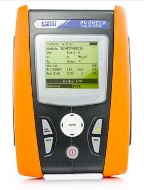 HT INSTRUMENTS - Multifunción verificación control instalación PVCHECKs