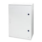 GEWISS - Cuadro en poliéster con puerta ciega equipada con cerradura 310x425x160mm gris RAL7035 IP66