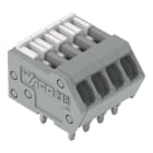 WAGO - Regleta Serie 218 1 conductor 2,5mm 3P gris