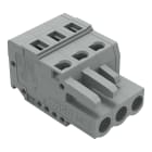 WAGO - Conector H conexión CAGE CLAMP 5mm 3P gris