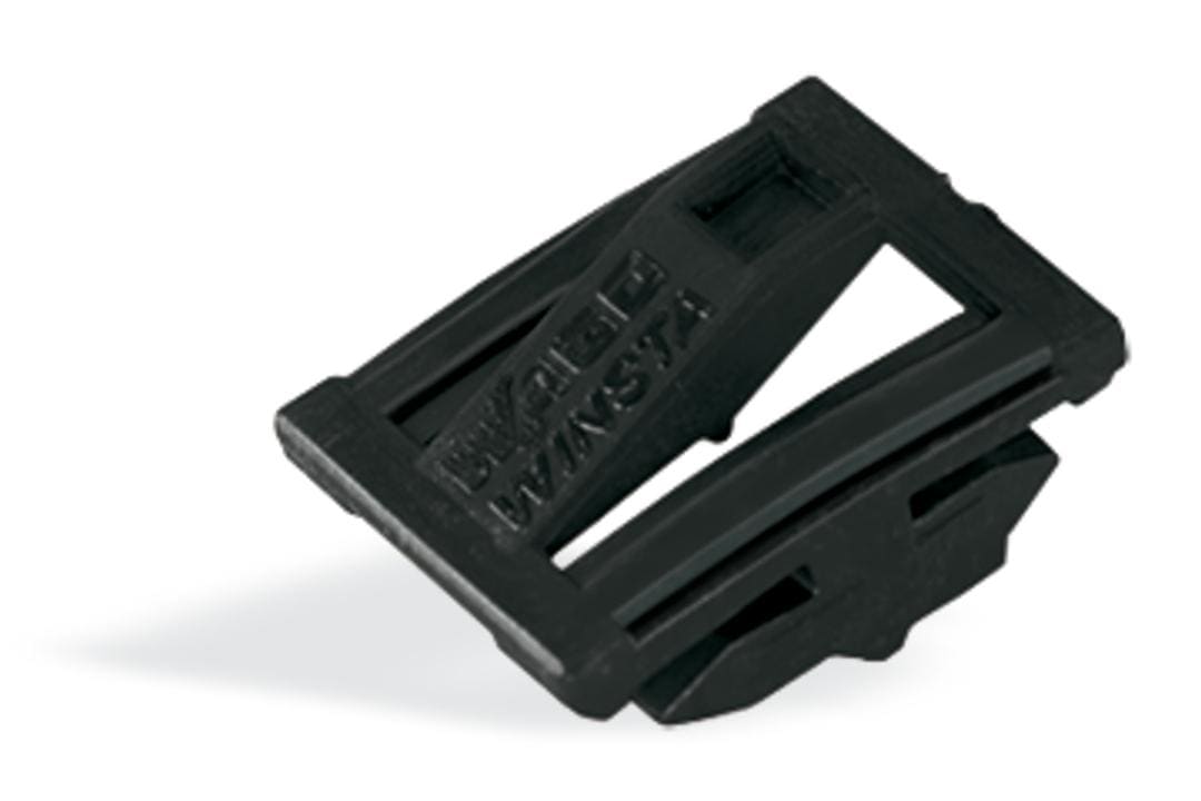 WAGO - clip anclaje accionamiento manual Serie 770 negro