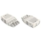WAGO - Conector Serie 770 H de 4P con carcasa blanco