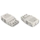 WAGO - Conector Serie 770 M de 4P con carcasa blanco