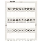 WAGO - Sistema marcaje WMB 5-5,2mm 21-30 (10x)