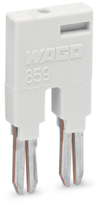 WAGO - Peine puente Serie 792 18A 2P gris claro