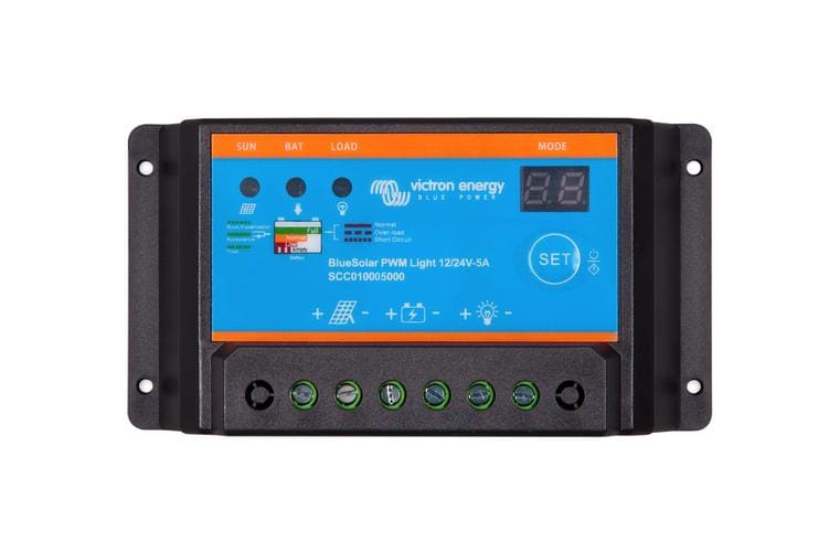 VICTRON - BLUESOLAR PWM-LIGHT CHARGE CONTROLLER 12/24V-20A