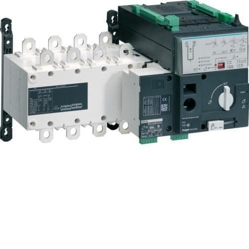 HAGER - Conmutador motorizado 4P 250A con relé