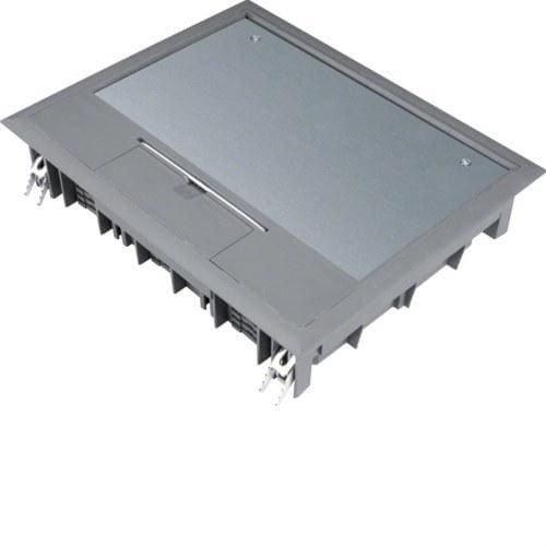 HAGER - Caja suelo E09 revestimiento 5mm