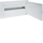 HAGER - Caja empotrar golf VF 1 fila con 18 módulos puerta blanca