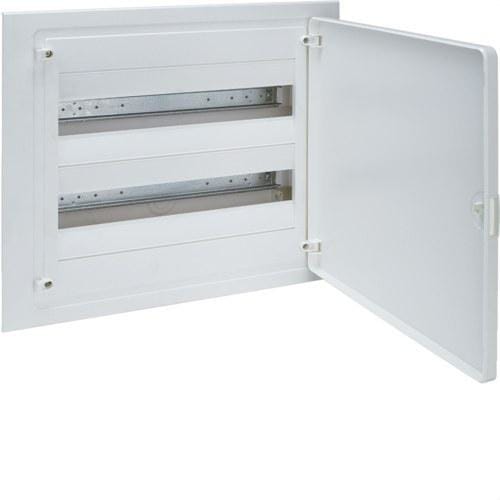 HAGER - Caja empotrar golf VF 2 filas con 36 módulos puerta blanca