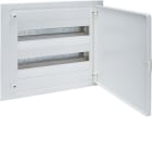 HAGER - Caja empotrar golf VF 2 filas con 36 módulos puerta blanca
