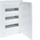 HAGER - Caja empotrar golf VF 3 filas IP40 con 36 módulos puerta opaca blanca