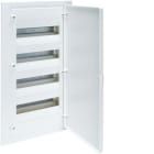 HAGER - Caja empotrar golf VF 4 filas IP40 con 48 módulos puerta opaca blanca