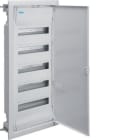 HAGER - Caja empotrar pared hueca golf VH 5 filas con 60 módulos puerta blanca