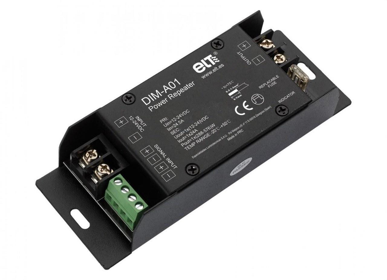 ELT - Repetidor señal tensión constante DIM-A01 12-24V DC