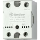 FINDER - Relé de estado sólido SERIE 77, 1 salida NA 40A, montaje en panel, 24V DC, salida 230V AC, tipo relé, conexión zero crossing (emb.1u)