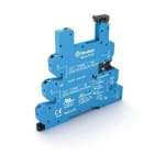 FINDER - Zócalo SERIE 93 para relé 39.30/39.31, bornes de jaula, carril 35mm, 220...240V AC/DC