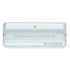 LUZNOR - Luminaria emergencia BASIC LED LL-200B-T difusor transparente