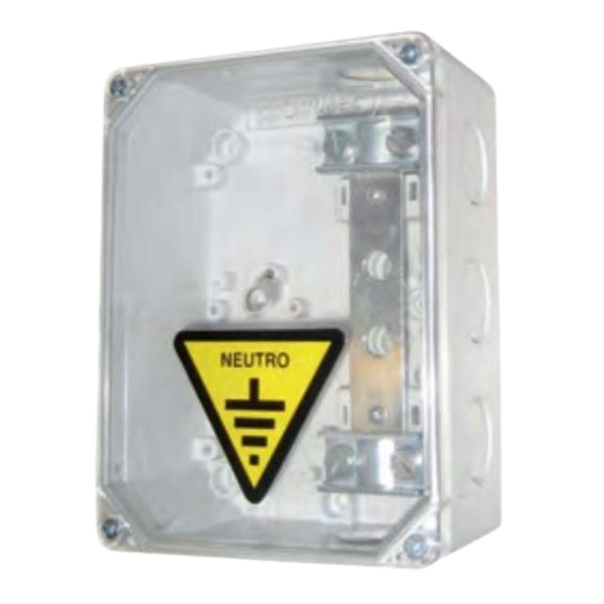 PRONUTEC - Caja seccionadora tierra 1 salida tapa transparente CZ terminal brida (CODIG IBERDROLA 5048500)