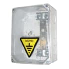 PRONUTEC - Caja seccionadora tierra 1 salida tapa transparente CZ terminal brida (CODIG IBERDROLA 5048500)