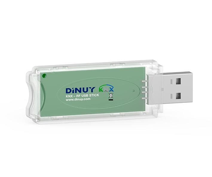 DINUY - Interfaz de comunicación USB/KNX-RF
