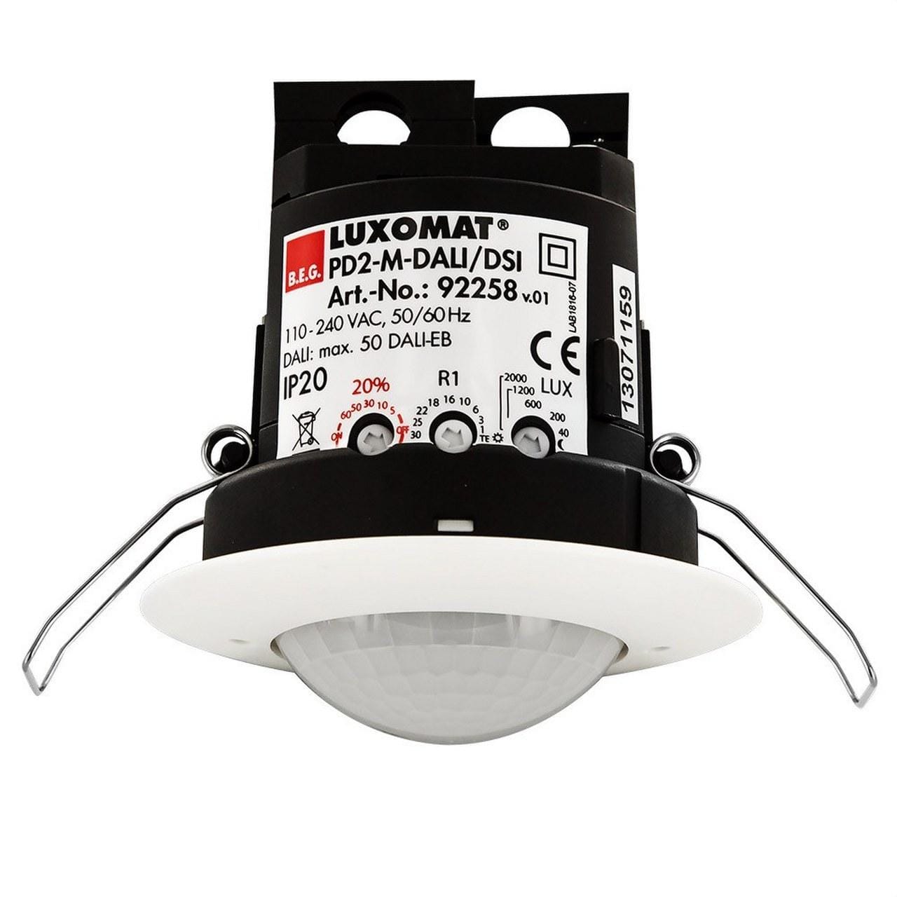 BEG - Detector de presencia PD2-M-DALI/DSI-FT blanco