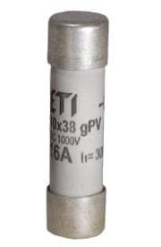 TELERGON - FUSIBLE CIL.P/CC S.10X38DC 10A 1000VDC