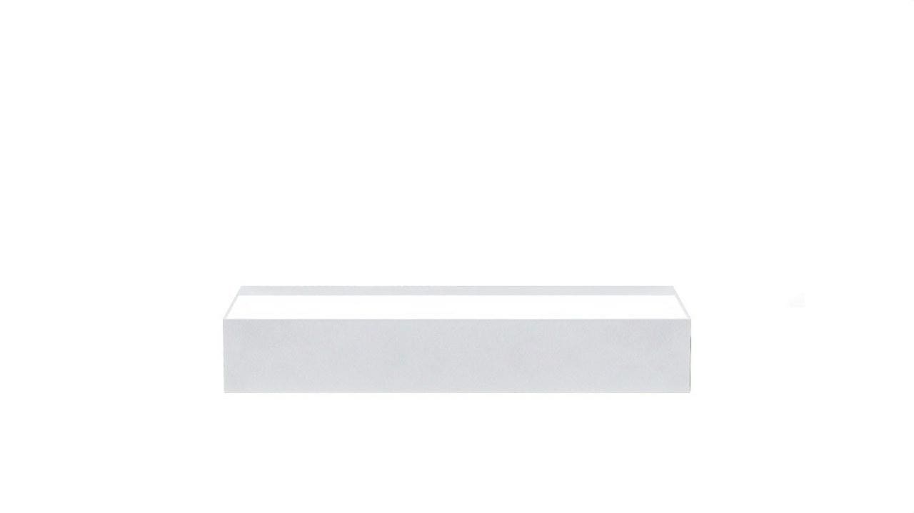 ARKOSLIGHT - Aplique LED REC DOUBLE 29,5W 3000K WT blanco texturizado