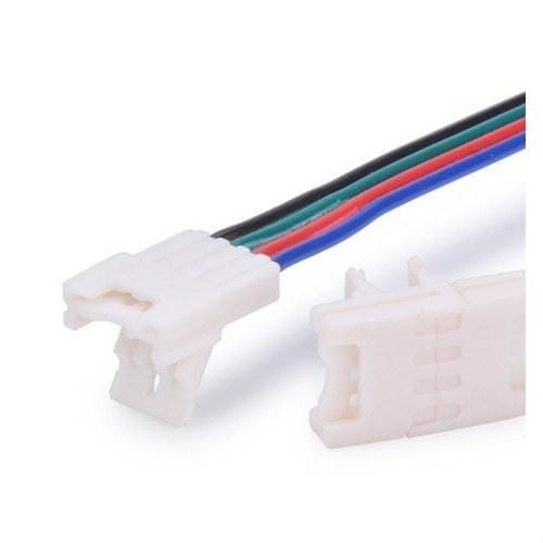 BLUELED - Conector bloqueo tira-cable 10mm 4 vías