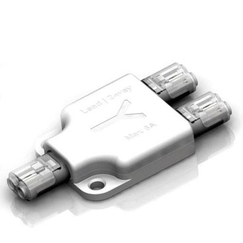 BLUELED - Conector cable 2 vías empalme 2 líneas